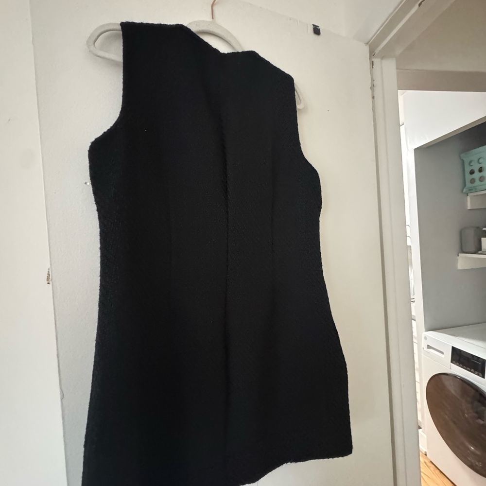 Abercrombie & Fitch Black Button-Front Mini Dress - Picture 4 of 4
